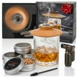 WHISCARO Lite Set – smoker bukowy, 12 puszek wiórów i gaz
